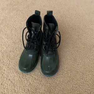 Camp combat boots